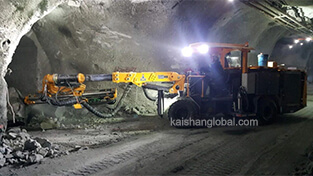 KJ314 plataforma de perforación de túneles hidráulica para minería